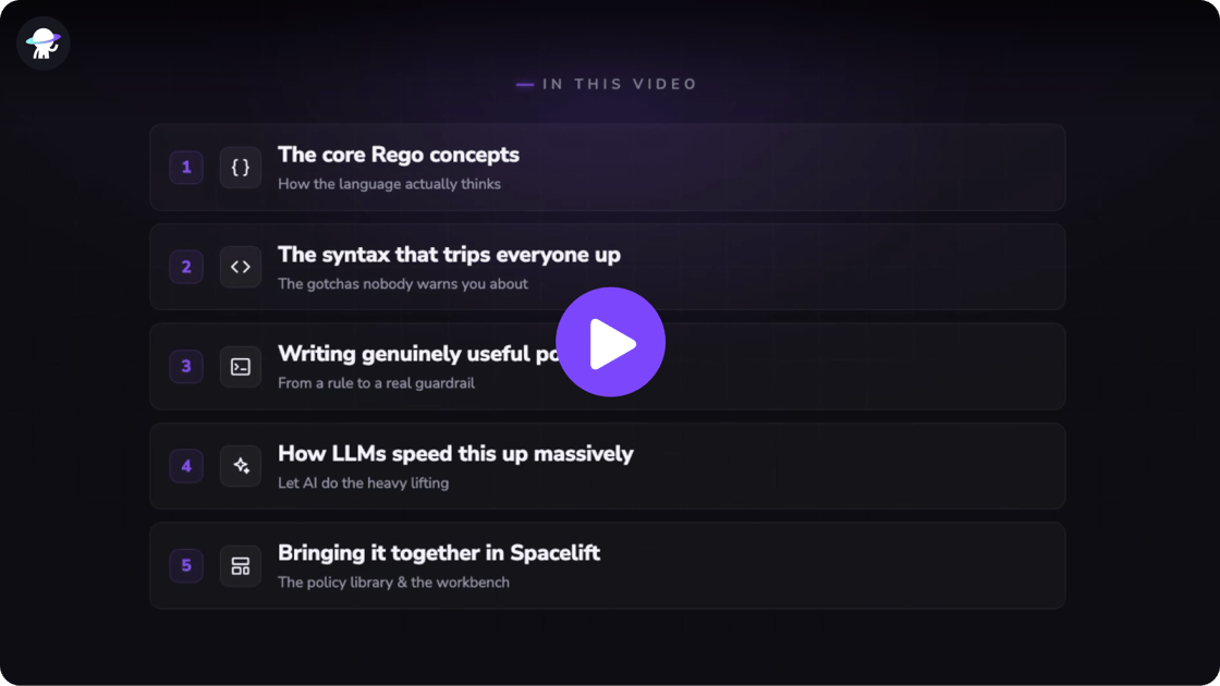 YT - OPA Rego Tutorial